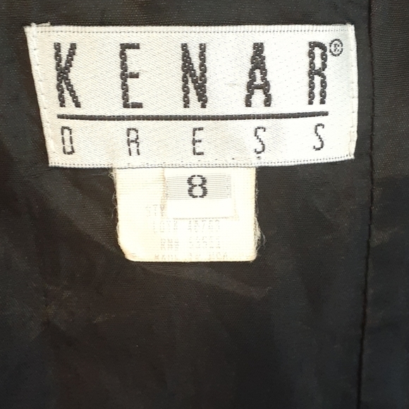 Kenar floral black dress size 8 - Picture 9 of 9